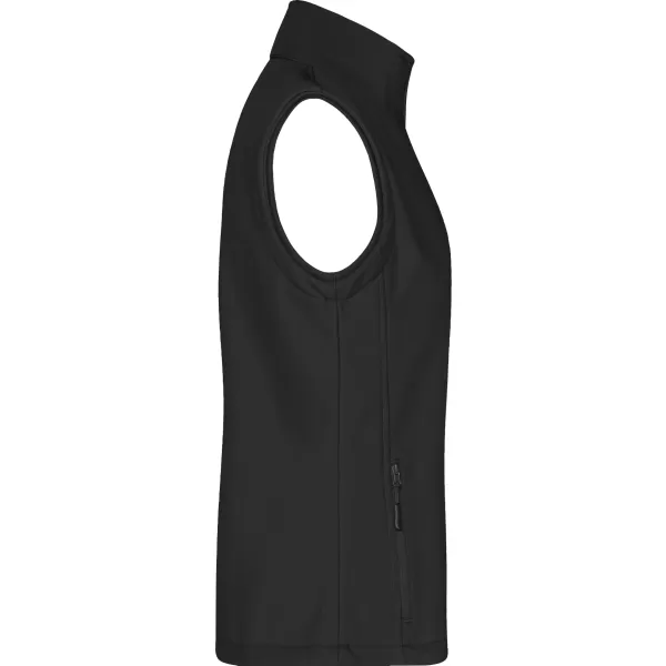  Dámska softshellová vesta ALTISPORT NoPrint NP/ALW7211NJ BLACK/BLACK 