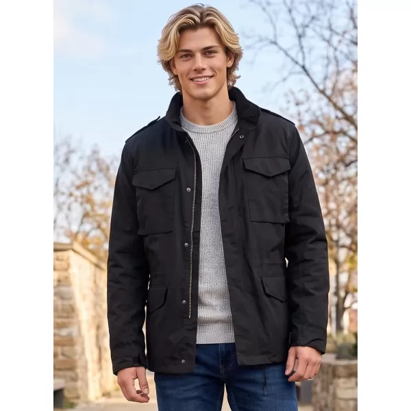  Pánska bunda BRANDIT M-65 FIELD BD3108 BLACK 