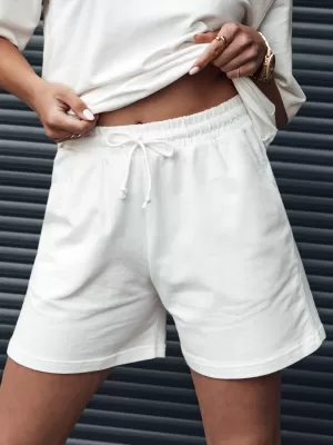Dámske šortky DSTREET SWAN SY0331 BIELA