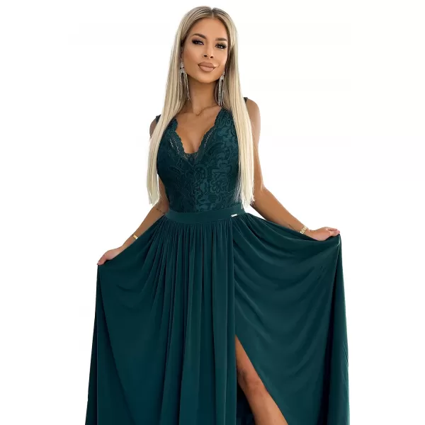  Šaty NUMOCO LEA 211-6 ZELENÁ 