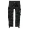 Pánske nohavice BRANDIT PURE SLIM BD1016 BLACK