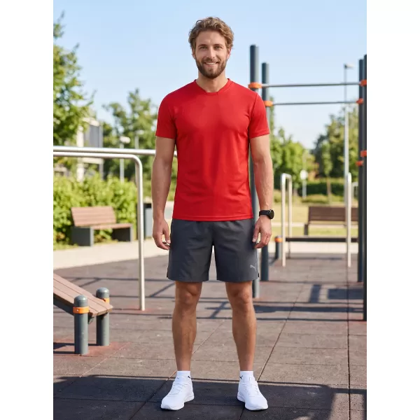  Pánske funkčné tričko ALTISPORT NoPrint NP/ALM421 červená 