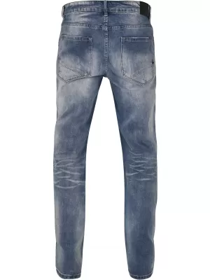 Pánske nohavice Brandit bude umývať BD1015 Blue Wased