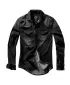 Pánska košeľa BRANDIT RILEY DENIM BD4020 BLACK