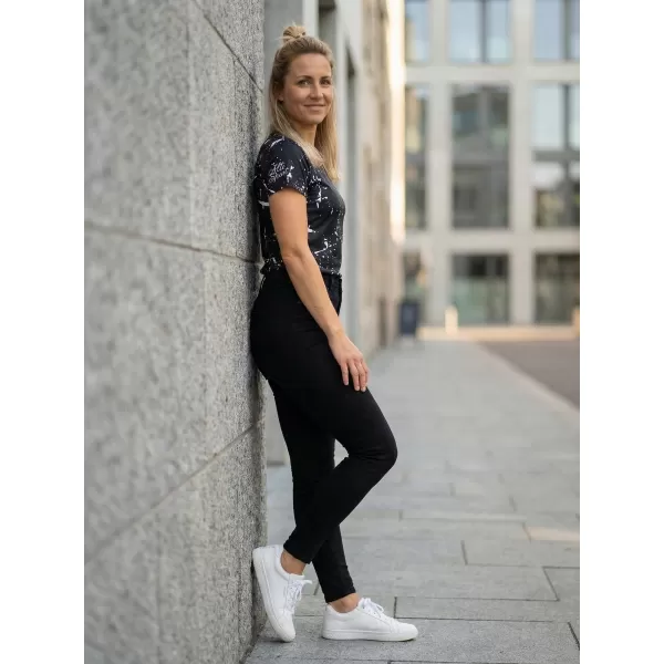  Dámske funkčné tričko premium ALTISPORT VOJ/ALW034TR01 ČIERNA 