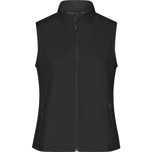  Dámska softshellová vesta ALTISPORT NoPrint NP/ALW7211NJ BLACK/BLACK 
