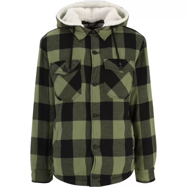  Pánska bunda BRANDIT LUMBER BD3172 BLACK/OLIVE 