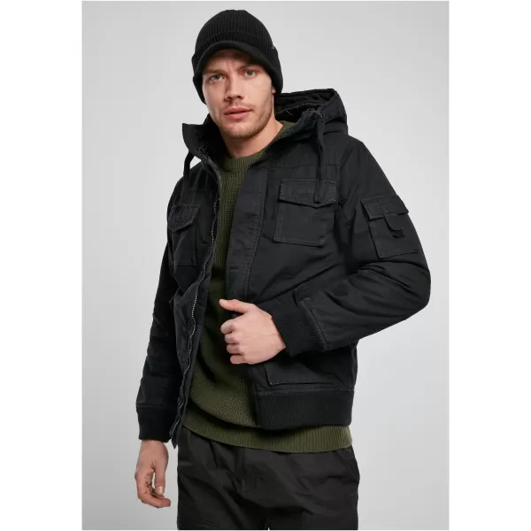  Pánska bunda brandinit Bronx BD3107 čierna 