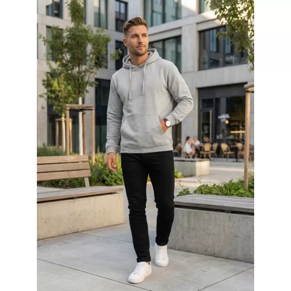  Pánska mikina ALTISPORT NoPrint NP/ALM679NJ GREY HEATHER 