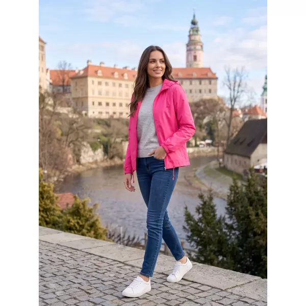  Dámska bunda ALTISPORT NoPrint NP/ALW1311NJ BRIGHT PINK 
