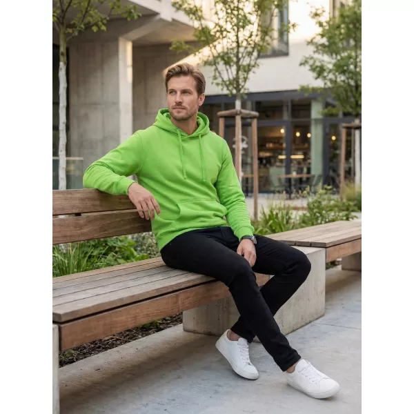  Pánska mikina ALTISPORT NoPrint NP/ALM679NJ LIME GREEN 