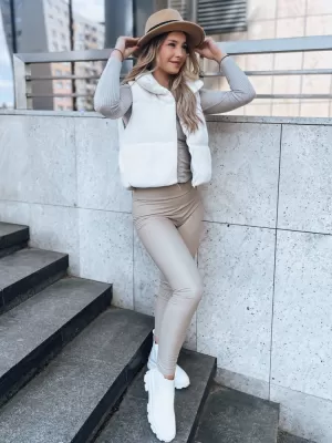 Dámska vesta DSTREET BEEWARM TY3801 BIELA
