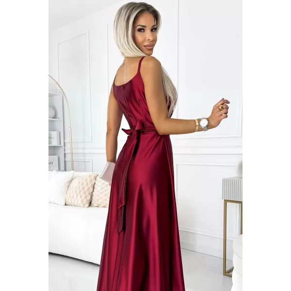  Šaty NUMOCO JULIET 512-6 ČERVENÁ 