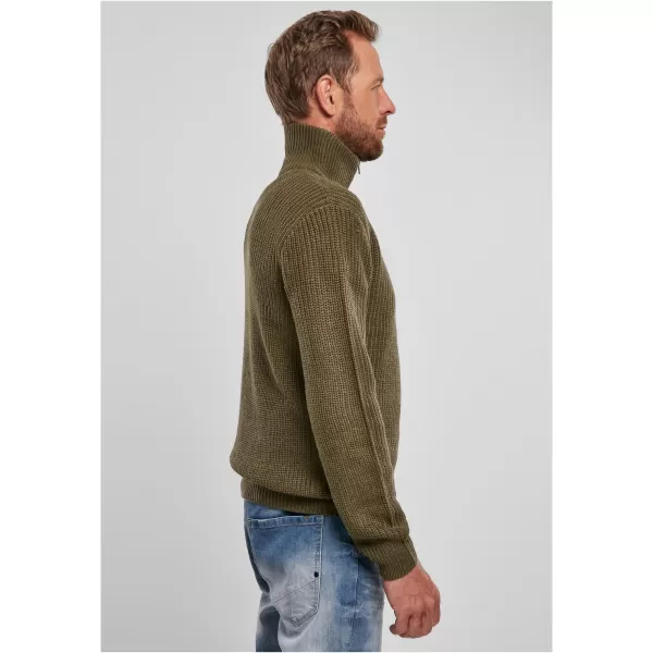  Pánska mikina BRANDIT MARINE TROYER BD5019 OLIVE 