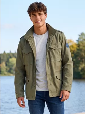 Pánska bunda Brandit M-65 Field BD3108 Olive