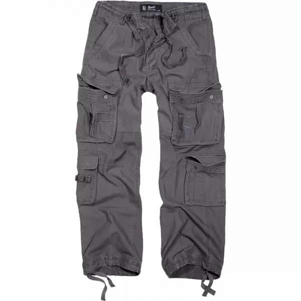  Pánske nohavice BRANDIT VINTAGE BD1003 CHARCOAL 