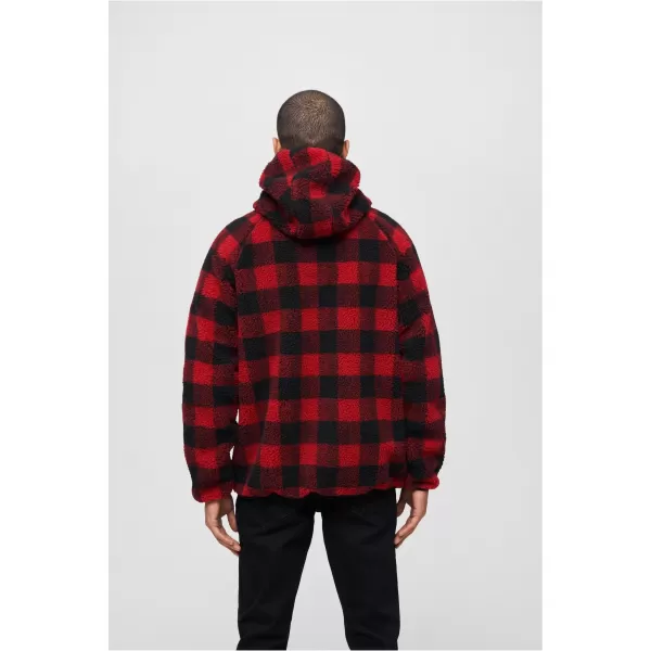 Pánska mikina BRANDIT BD5024 RED/BLACK 