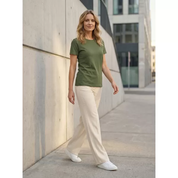  Dámske tričko ALTISPORT NoPrint NP/ALW331 KHAKI 