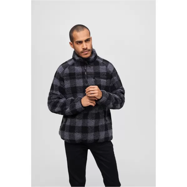  Pánska mikina BRANDIT BD5022 BLACK/GREY 