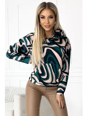 Dámska mikina NUMOCO 390-5 ZELENÁ