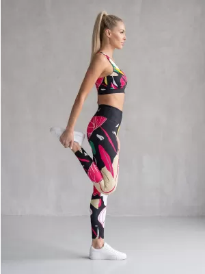 Dámske dlhé funkčné legíny premium ALTISPORT VOJ/ALW042LEG01 čierna