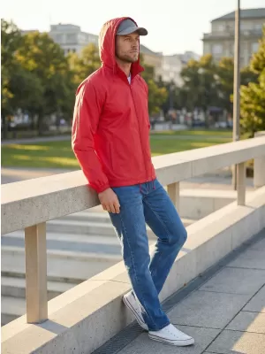 Pánska bunda ALTISPORT NoPrint NP/ALM2311NJ LIGHT RED