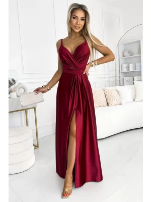 Šaty NUMOCO JULIET 512-6 ČERVENÁ