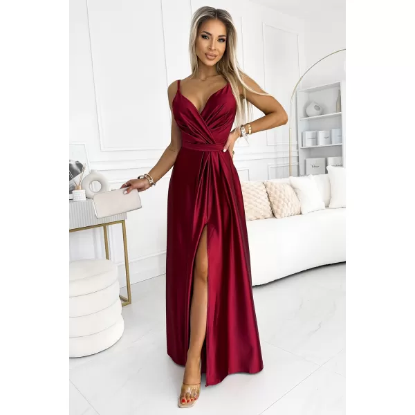  Šaty NUMOCO JULIET 512-6 ČERVENÁ 