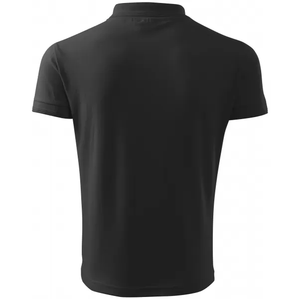  Pánske tričko s golierom ALTISPORT NoPrint NP/ALM302 ANTRACITOVÝ MELIER 