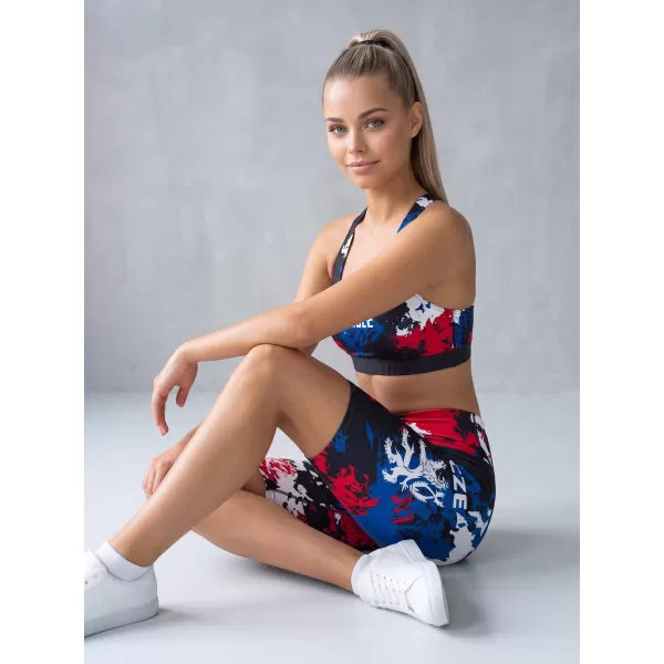  Dámske prémiové funkčné legíny nad kolená ALTISPORT VOJ/ALW036LEG02 ŠKVRNY 