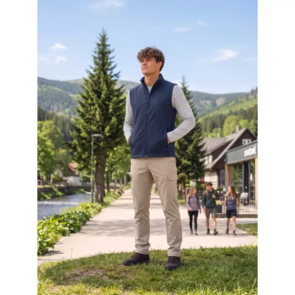  Pánska softshellová vesta ALTISPORT NoPrint NP/ALM8211NJ NAVY/NAVY 