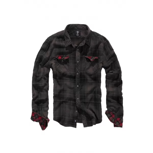  Pánska košeľa BRANDIT DUNCAN CHECKED BD4016 BROWN 
