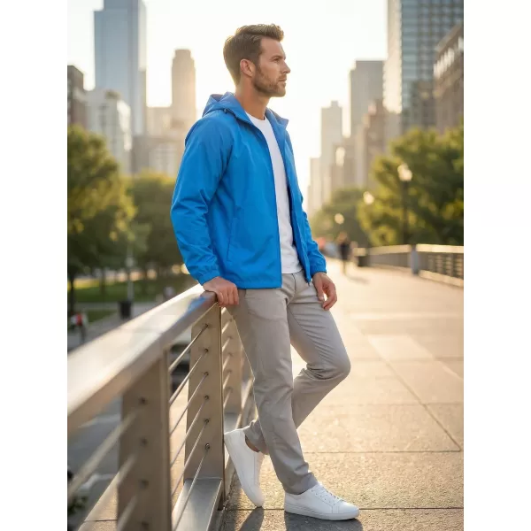  Pánska bunda ALTISPORT NoPrint NP/ALM2311NJ BRIGHT BLUE 