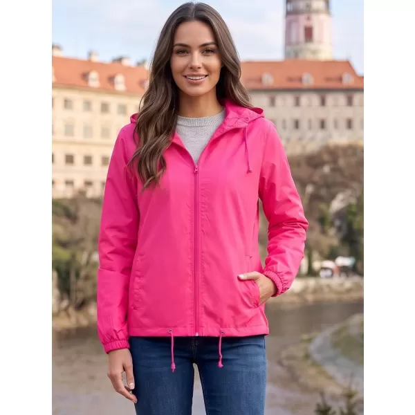  Dámska bunda ALTISPORT NoPrint NP/ALW1311NJ BRIGHT PINK 