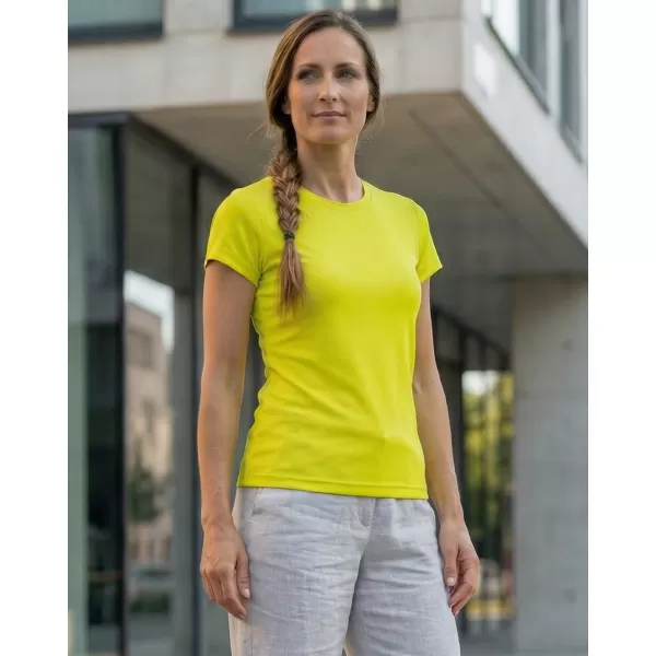  Dámske funkčné tričko ALTISPORT NoPrint NP/ALW041 NEON YELLOW 