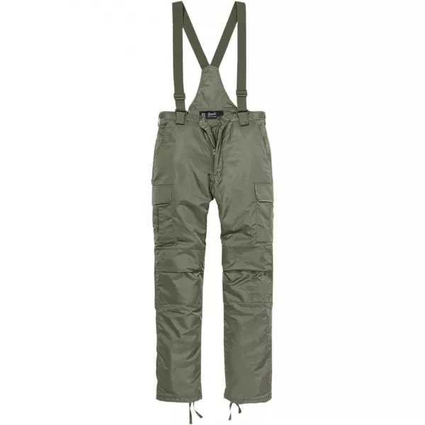  Pánske nohavice BRANDIT THERMAL DUNGAREES BD1012 OLIVE 