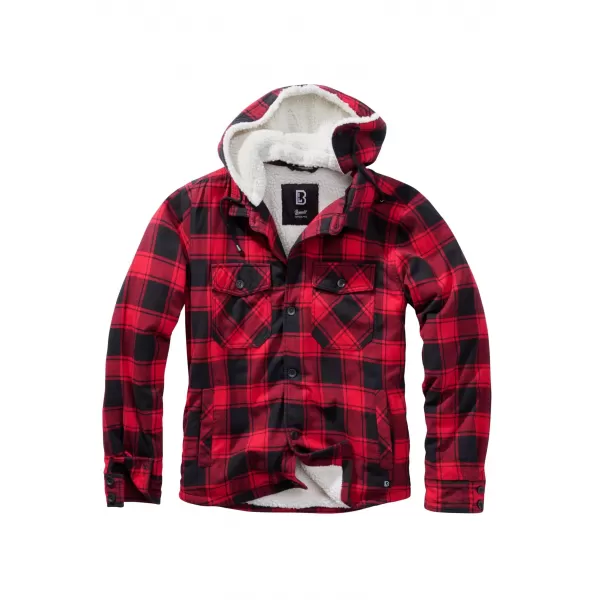  Pánska bunda BRANDIT LUMBER BD3172 RED/BLACK 