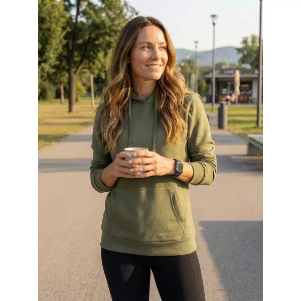  Dámska mikina ALTISPORT NoPrint NP/ALW579NJ OLIVE 