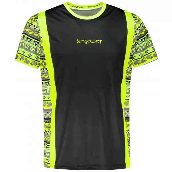  Pánske funkčné tričko premium ALTISPORT VOJ/ALM043TR01 NEON žltá 