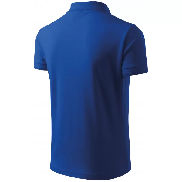  Pánske tričko s golierom ALTISPORT NoPrint NP/ALM302 KRÁĽOVSKÁ modrá 