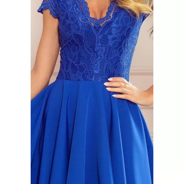  Dámske šaty Numoco Patricia 300-3 BLUE 