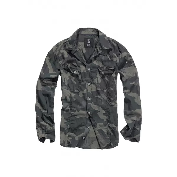  Pánska košeľa BRANDIT SLIM WORKER BD4005 DARKCAMO 