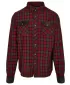 Pánska košeľa BRANDIT DUNCAN CHECKED BD4016 RED/BROWN