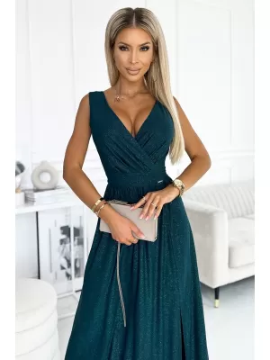 Šaty NUMOCO LOUISE 467-1 ZELENÁ