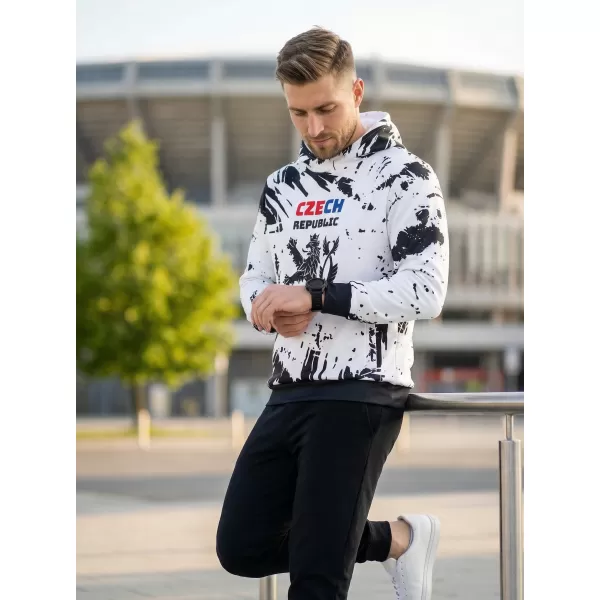  Pánska prémiová funkčná mikina ALTISPORT VOJ/ALM036MI01 ABSTRAKCIE 