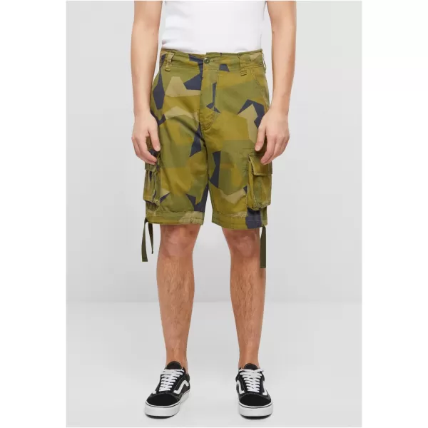  Pánske šortky BRANDIT URBAN LEGEND BD2012 ŠVÉDSKY CAMO 
