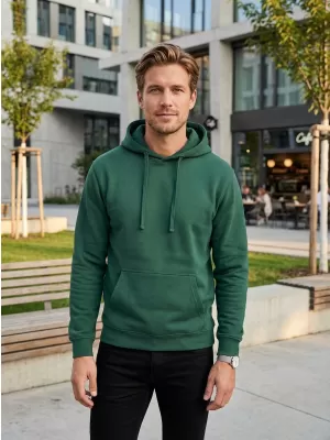 Pánska mikina ALTISPORT NoPrint NP/ALM679NJ DARK GREEN