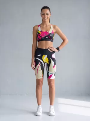 Dámske funkčné legíny nad kolená premium ALTISPORT VOJ/ALW042LEG02 čierna