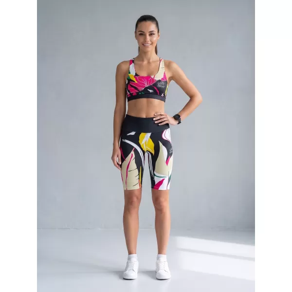  Dámske funkčné legíny nad kolená premium ALTISPORT VOJ/ALW042LEG02 čierna 