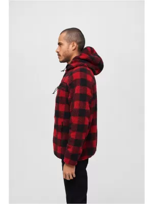 Pánska mikina BRANDIT BD5024 RED/BLACK